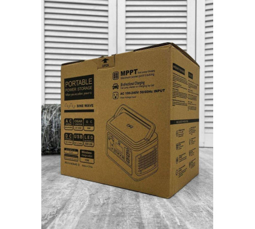 Зарядна станція Toptec DK600 600 W 568Wh ВТ7923
