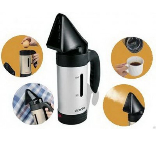 Многофункциональный ручной отпариватель Hand Held Steamer UKC A6 Серый