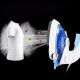 Ручной паровой отпариватель Mini Steam Iron HT-558B - компактный дорожный паровой утюг с щеткой