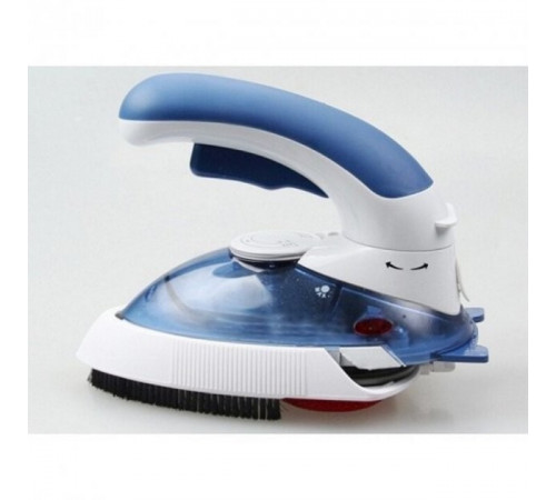 Ручной паровой отпариватель Mini Steam Iron HT-558B - компактный дорожный паровой утюг с щеткой