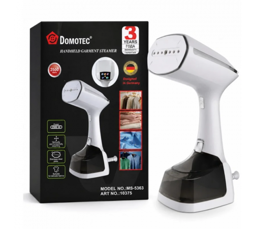 Відпарювач із LED дисплеєм DOMOTEC MS-5363 2500W за 1226 грн