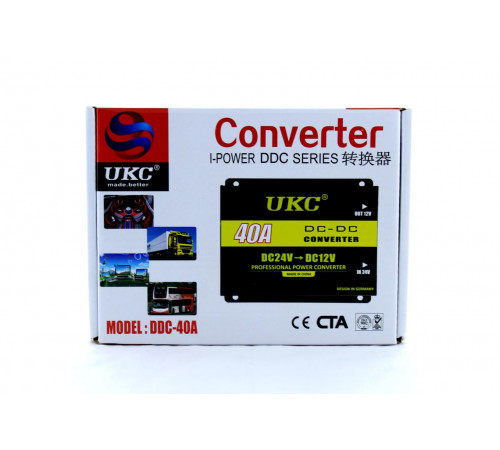 Преобразователь DC/DC 24v-12v 40A/ 3634 (30) за 880 грн