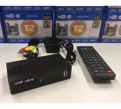 Цифровой эфирный приемник TV тюнер T2 MG 811 U 001 Megogo (40) за 880 грн