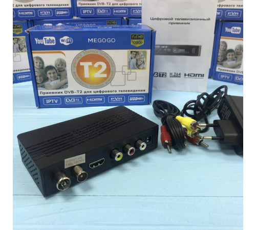 Цифровой эфирный приемник TV тюнер T2 MG 811 U 001 Megogo (40) за 880 грн
