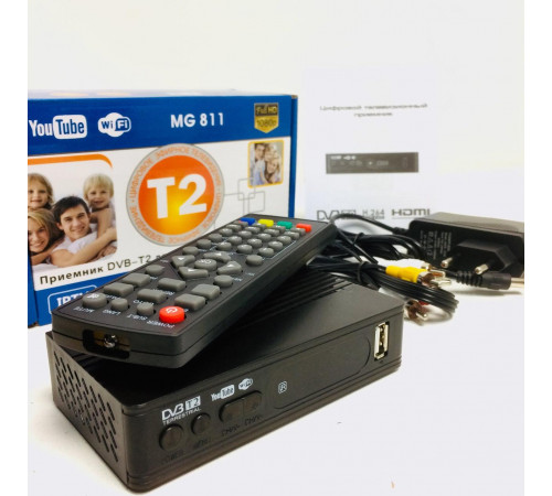 Цифровой эфирный приемник TV тюнер T2 MG 811 U 001 Megogo (40) за 880 грн