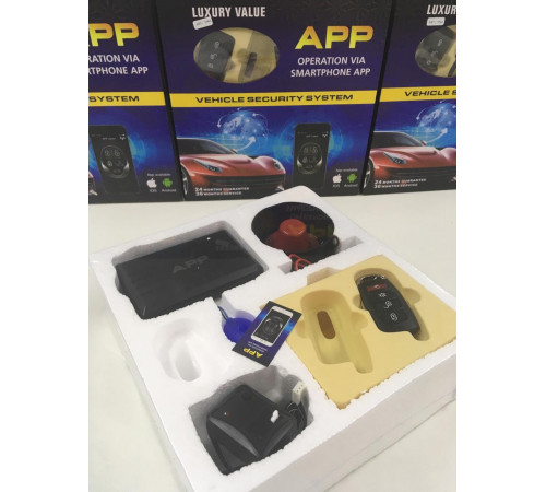 Автосигнализазия CAR ALARM 2 WAY KD 3000 APP/5544 (20 шт/ящ) за 1744 грн