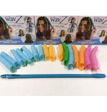 Бигуди Hair Wavz BLUE BOX 16 шт ART-1354/ 0172 (100 шт/ящ)