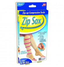 Лікувальні компресійні гольфи від варикозу Zip Sox (Зіп Сокс) зі змійкою ART 5884/1510/ 8909 (120)