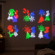 Детский LED проектор Projection Lamp с 16 рисунками / Мультиколорный проектор с 3D / LED прожектор детский