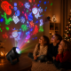 Детский LED проектор Projection Lamp с 16 рисунками / Мультиколорный проектор с 3D / LED прожектор детский