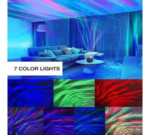 Ночник-проектор RGB та пульт ДК, від USB, AT-0 / Світлодіодна лампа за 237 грн