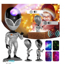 Многоцветная лампа-проектор звездного неба STAR PROJECTOR NIGHT LIGHT ALIENSUN