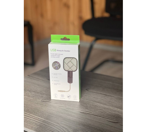 Міні мухобойка USB-пастка комах для боротьби зі шкідниками, УФ-світло за 237 грн