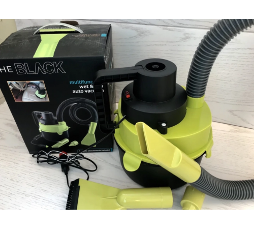 Автопилосос від прикурювача Black Series 12V Multi-Function Wet & Dry Vacuum Автомобільний пилосос за 644 грн