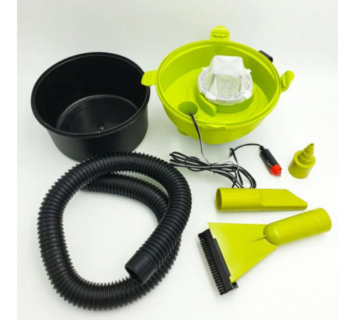 Автопилосос від прикурювача Black Series 12V Multi-Function Wet & Dry Vacuum Автомобільний пилосос за 644 грн