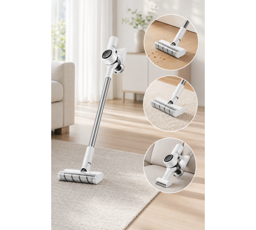 Пилосос безпровідний вертикальний Vacuum Cleaner / Вакуумний акумуляторний пилосос 300 Вт за 1597 грн