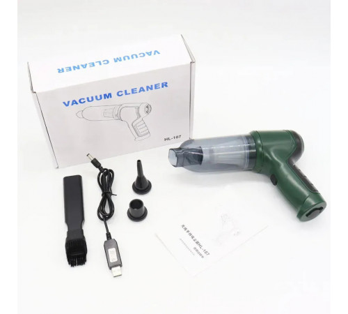 Портативний автомобільний пилосос Multifunction Vacuum Cleaner XL-1962 120 Вт 9000 Па