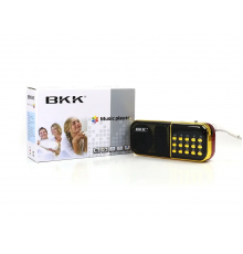Радіоприймач BKK USB/MP3 B837/ 8212 (100)