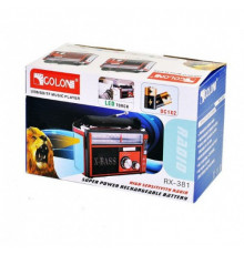 Радіоприймач GOLON RX-382 USB+SD (36 шт)