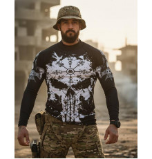 Мілітарі рашгард Punisher ПП8083