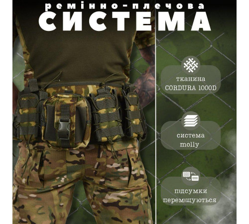 РПС Повний комплект з під сумками Attack Мультикам ВТ1035