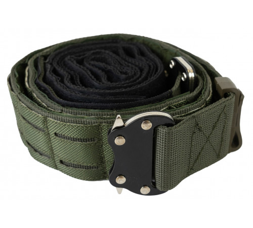 Ремінь Кобра подвійний розвантажувальний Tactical із системою Lazer MOLLI олива хакі варбелт тактичний пояс