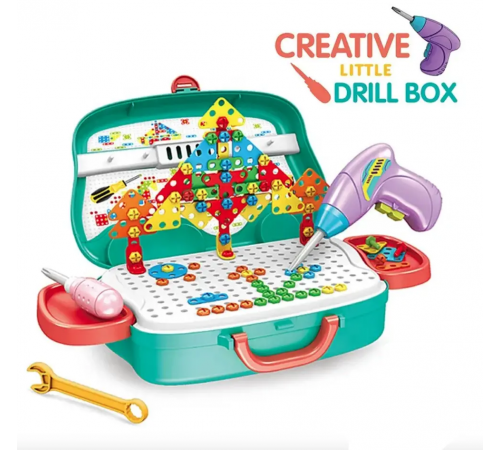 Детский чемоданчик Ремонт Creative Little Drill Box