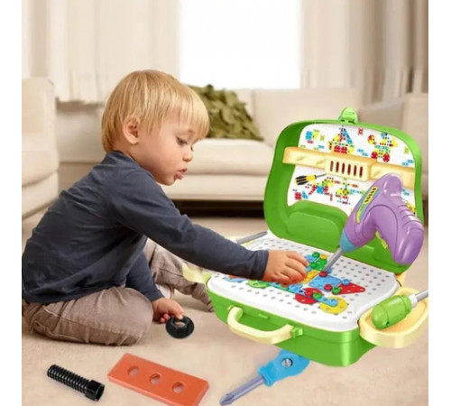 Детский чемоданчик Ремонт Creative Little Drill Box
