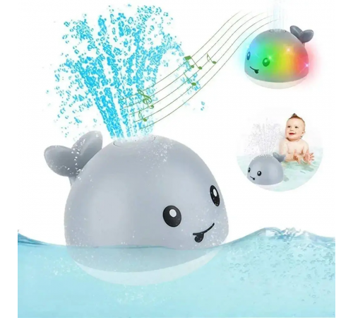 Игрушки для ванной для детей "Кит фонтан" Mini Whale Fountain плавающие игрушки для купания малышей