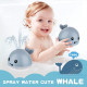 Игрушки для ванной для детей "Кит фонтан" Mini Whale Fountain плавающие игрушки для купания малышей