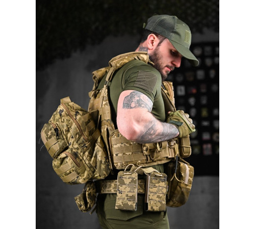 Плитоноска + РПС ATACK TIMUCHIN піксель ДЛ7139 за 5499 грн