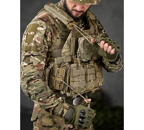 Плитоноска Single Sword 4 точки швидкого скидання піксель ТН6600 за 3189 грн