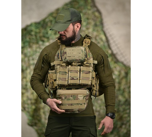 Плитоноска 7.62 з рюкзаком Multicam ТР6021 за 4510 грн
