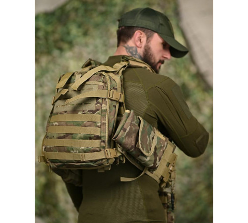 Плитоноска 7.62 з рюкзаком Multicam ТР6021 за 4510 грн