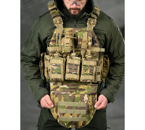 Плитоноска 4 точки скидання мультикам Single Sword ТР6450 за 4125 грн