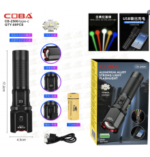 Фонарик ручной BL CB 2506/ 10426 5 COLOR (60)