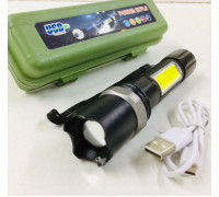 Фонарик police BL-9626 XPE,zoom,ЗУ USB (120 шт/ящ)