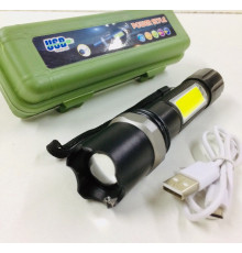 Фонарик police BL-9626 XPE,zoom,ЗУ USB (120 шт/ящ)
