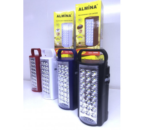 Переносной фонарь с повербанком на 24 Led, Almina 2424/ 6087 (12) за 990 грн