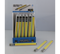 USB светодиодный фонарик LED 518 cob/ 9208 (48/1152)