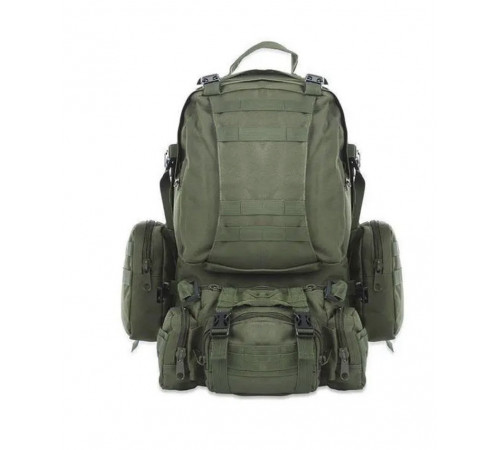 Рюкзак тактический с подсумками 55 л, (53х35х22 см), b08, олива ART 8144 (30) за 1449 грн