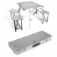 Складной алюминиевый стол для пикника со стульями Picnic Table