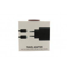 Адаптер USB с кабелем USB-TYPE C 45W/ 9176 Black Edition (250)