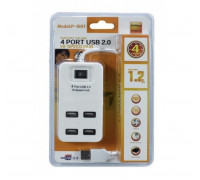 Хаб 4 порта USB2.0 P-1601 (120)