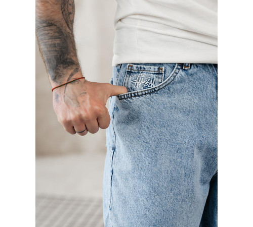 Джинси баггі stussy fantom ТР6858 за 1979 грн