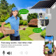 4K Беспроводная камера Solar 4G, двойной объектив, ночное видение V380 Pro CCTV 8MP