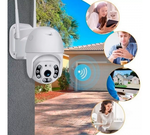 Уличная IP-камера слежения IP66 поворотная wifi камера внешнего видеонаблюдения с удаленным доступом