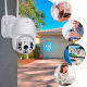 Уличная IP-камера слежения IP66 поворотная wifi камера внешнего видеонаблюдения с удаленным доступом