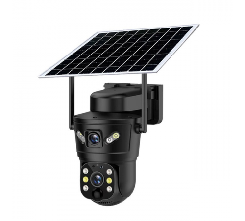 IP камера відеоспостереження RIAS D05 (v380Pro APP) 4G 2 3MP+3MP за 1986 грн