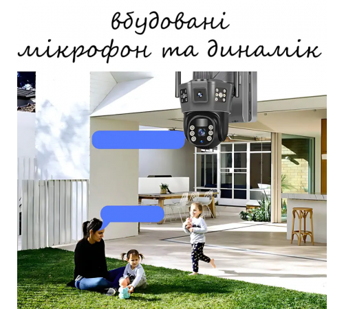 Камера на 3 линзы 4G / солнечная панель SD 35-4G